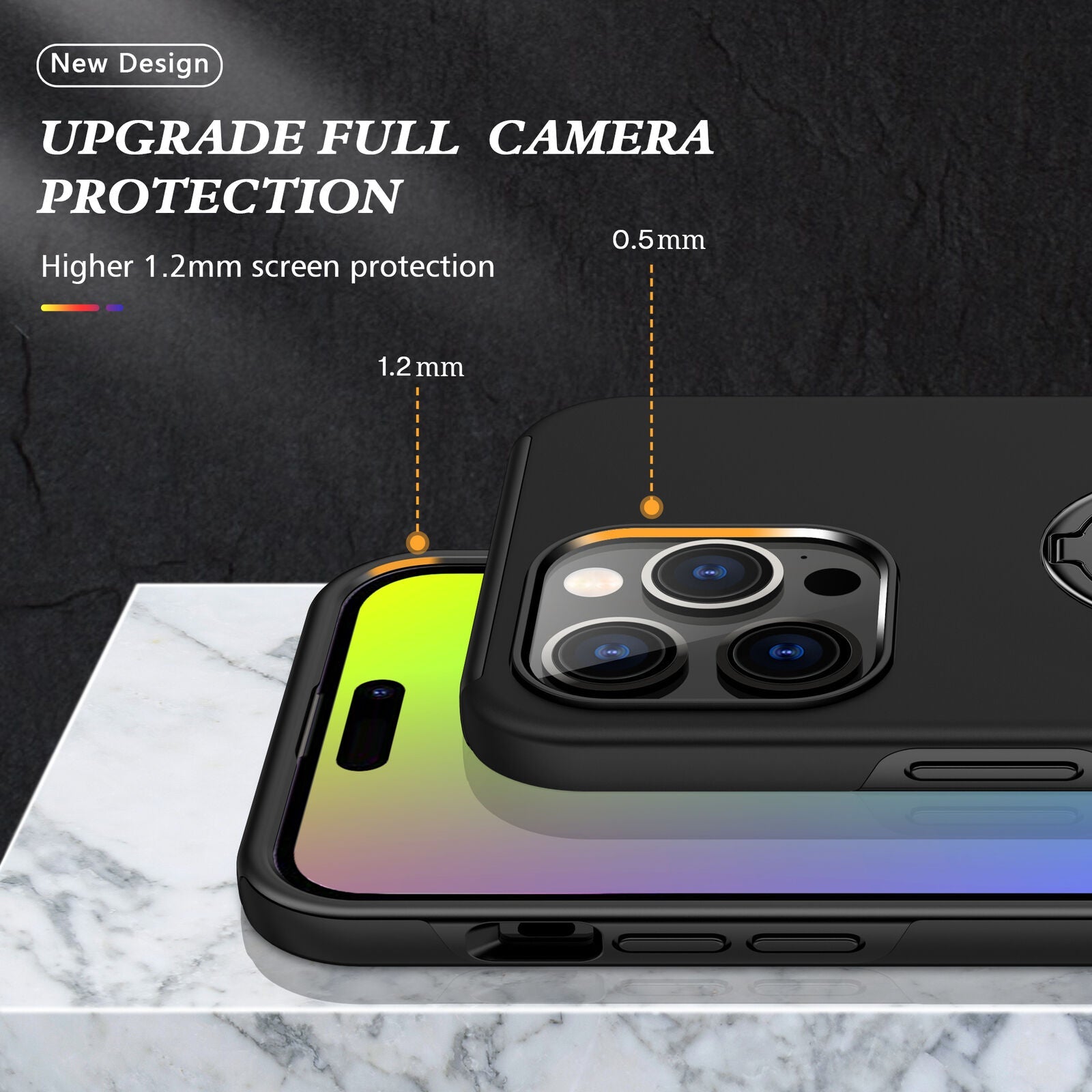 Coque hybride magnétique invisible pour iPhone 12 Pro Max Coque hybride magnétique invisible pour iPhone 12 Pro Max